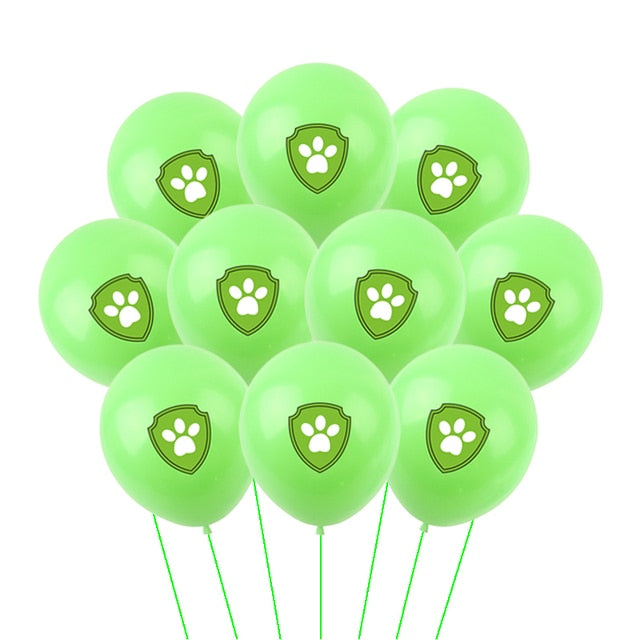 Ballons Pat Patrouille Verts