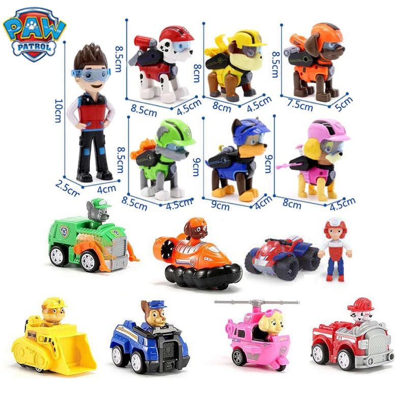 Pack de Figurines Pat Patrouille