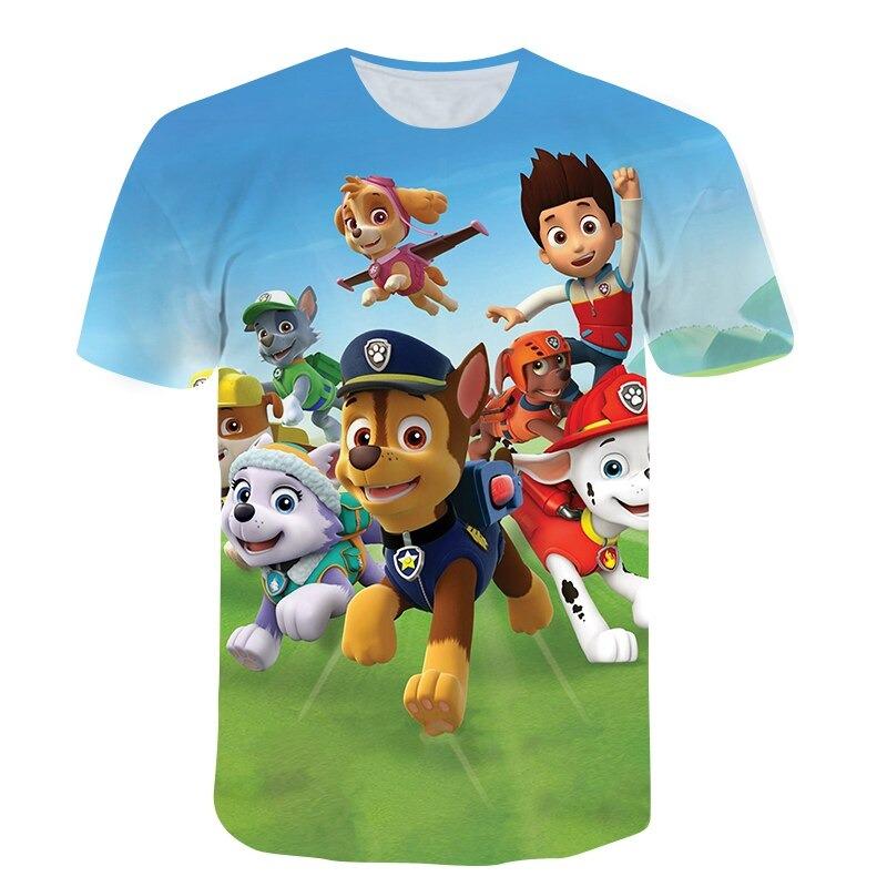T-Shirt Dessin Animé Pat Patrouille